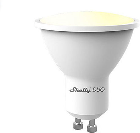 Energielabel der Shelly Duo GU10-LED-Lampe: g (a - g) WLAN