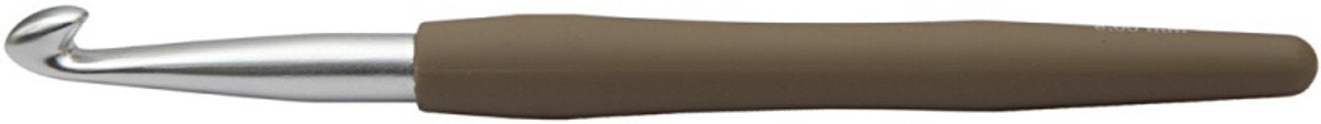 Creativ Company Häkelnadeln, Größe 8, L: 14,5 cm, Größe 8 mm, braun, 1 Stück