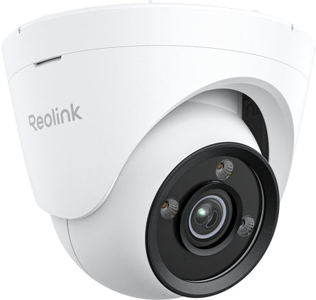 Reolink ColorX Poe Dome-Kamera, 4K UHD, True-Color-Nachtsicht, F1.0 Super-Blende, 1 1,8-Zoll-Bildsensor, HDR-Technologie, Personen-Fahrzeug-Tier-Erkennung, Spotlight-Sirenen-Alarm