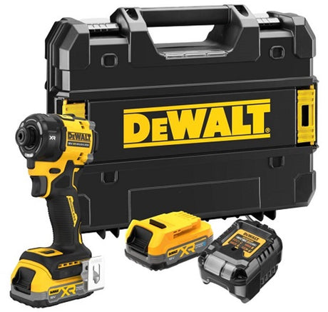 Dewalt dcf870e2t-qw Akku-Schlagschrauber | hydraulisch | 56nm | 18 V XR 1,7 Ah Power Stack im TSTAK – dcf870e2t-qw
