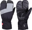 Bbb cycling subzero 2 x 2 fietshandschoenen winter - thermo fiets handschoenen waterdicht winddicht - zwart - maat l - bwg-35 l