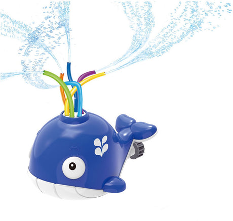 Lobbes Wassersprinkler Wal Spielzeug Wasserspaß Garten.