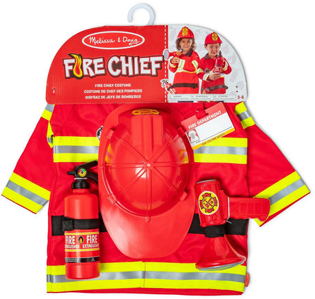 Melissa Doug Fire Chief Rollenspiel-Kostümset