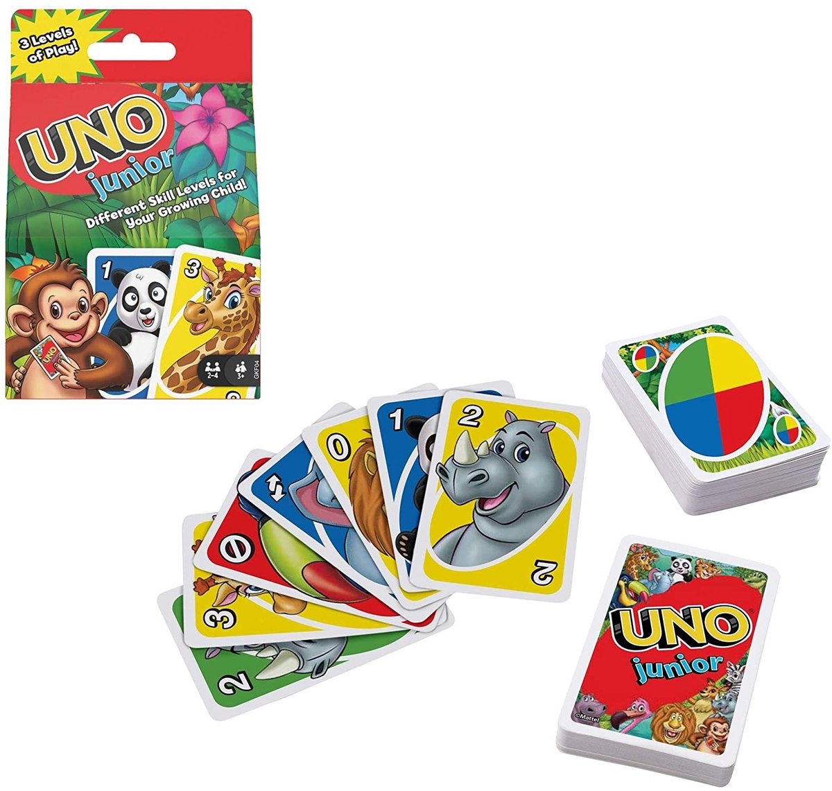 Mattel Games Uno Junior 2.0 Kartenspiel