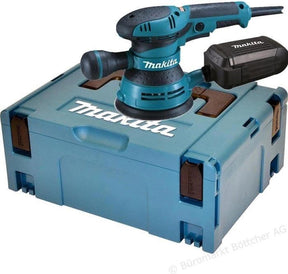 Makita bo5041j excentrische schuurmachine in mbox - 300w - 125mm - variabel