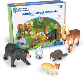 Lernressourcen Jumbo-Waldtiere - Spielfiguren - 3+
