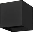 Eglo calpino 3 wandlamp - led - 10 cm - zwart - binnen en buiten