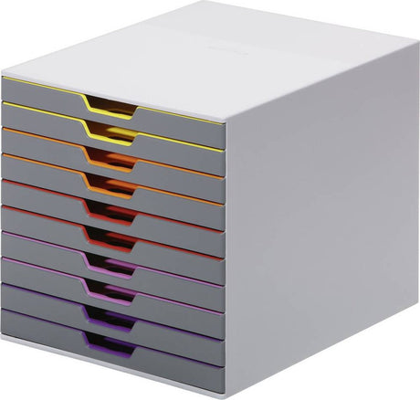 Robuste Kommode 761027 Kunststoff grau