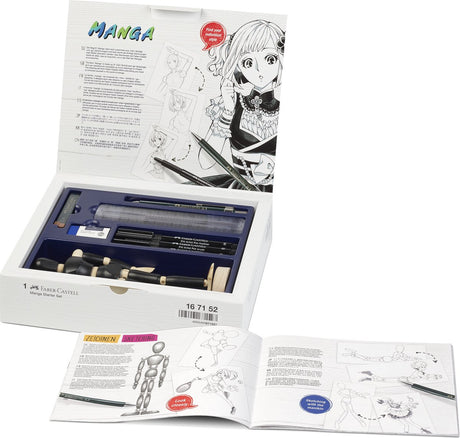 Faber-Castell Zeichenstift – Pitt Artist Pen – Manga-Starterset – Zeichenset – FC-167152