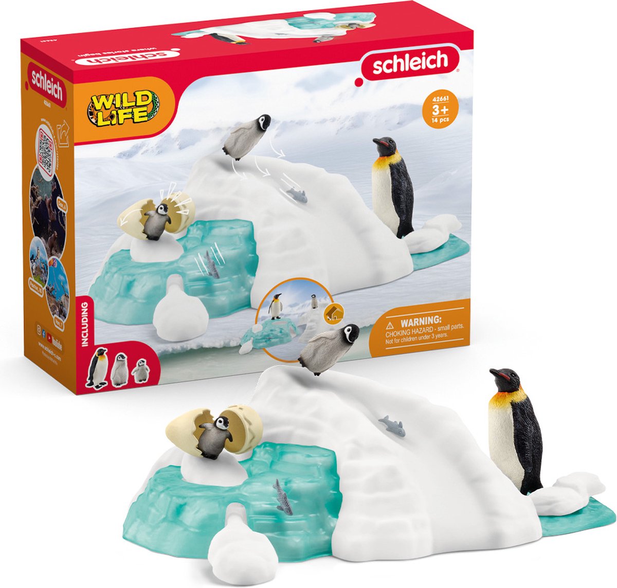 Schlich Wild Life Pinguin Family Fun 42661