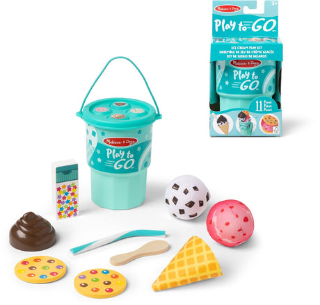 Melissa Doug – Eis-Spielset für unterwegs – Holzspielzeug