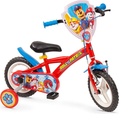 Toimsa Bikes Paw Patrol Fahrrad 12 Zoll – für Jungen – Rot