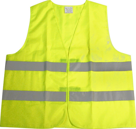 Carpoint Sicherheitsweste – reflektierende Weste Kind – fluoreszierende gelbe Sicherheitsweste für Kinder – Junior
