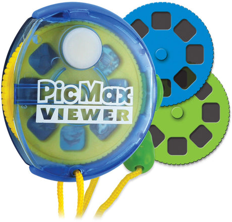 Ambo Picmax Viewer – Meerestiere – 3 austauschbare Scheiben – Lernspielzeug – 3 Jahre
