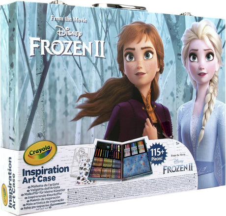 Crayola – Frozen 2 – Hobby-Paket – Frozen 2 – Inspirations-Malkoffer für Kinder