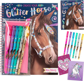 Depesche - miss melody create your glitter horse - kleurboek