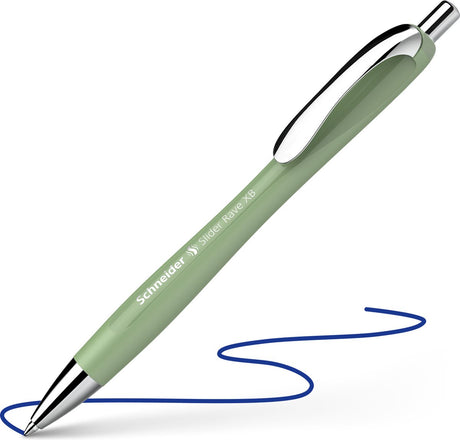 Schneider Schreibgeräte Schneider Kugelschreiber – Slider Rave – Feder xb – Trend Edition Organic Green – S-132544