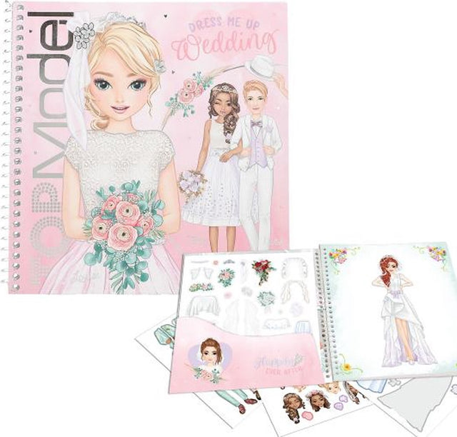 Depesche - topmodel dress me up stickerboek