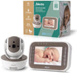 Alecto dvm200mbe - babyfoon met camera en 4.3 kleurenscherm, wit bruin
