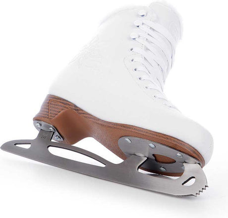 Tempish – Camila Ice – Eiskunstlaufschuhe – Eislaufen Damen – Weiß – Verstärkte Knöchelstütze, stilvolles weißes Design – Größe EU 40