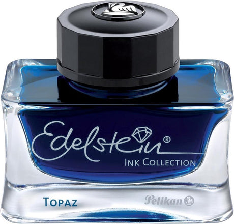 Pelikan edelstein - inktpot - 50 ml - topaz (cyaan)
