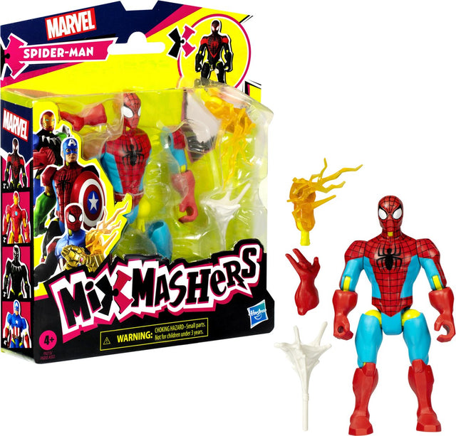 Hasbro Mixmashers Marvel Spider-Man – Mix-Match-Actionfigur – ab 4 Jahren