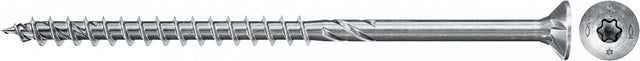 Fischer 670376 Spanplattenschraube Power-Fast II 5,0 x 50 Tx20 – Senkkopf – Teilgewinde – blau verzinkt (200 Stück)