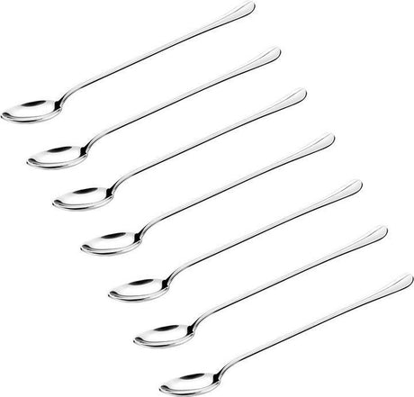 Motta latte macchiato lepel rvs - 6 stuks