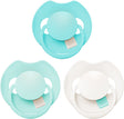 Difrax lovi fopspeen dynamisch - prime tutti frutti - 6 tot 18 maanden - groen - 3 stuks