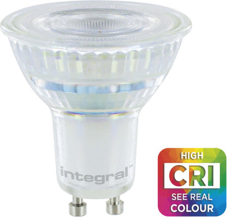 Integrale LED gu10 5w 360lm 4000k kaltweiß 36º dimmbar ø5cm | beste Farbwiedergabe | gu10 | 5 Watt | 15.000 Brennstunden