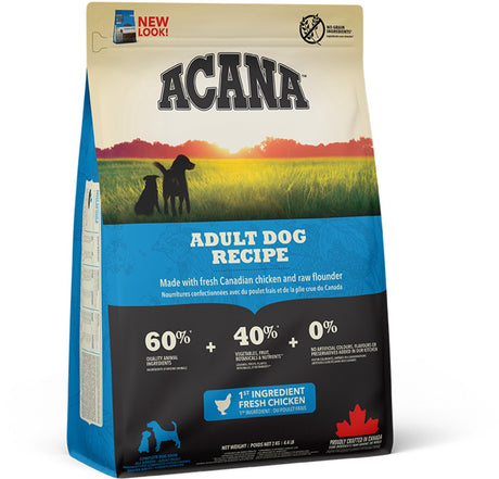 Acana Heritage erwachsener Hund Huhn Truthahn – Hundefutter – 2 kg
