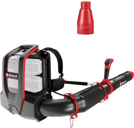 Einhell professional accu bladblazer gp-lb 36 280 li e bl solo - power x-change - 36 v li-ion - blaassnelheid: 280 km h - rug gedragen model - excl. accu en lader
