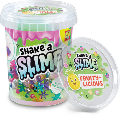 Ses kreativer Shake a Slime – fruchtig lecker – Schleim – glutenfrei – leicht zu waschen – für Kinder ab 5 Jahren – 200 g