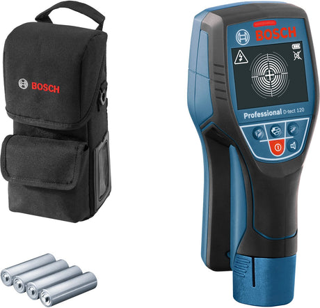 Bosch blue d-tect 120 Wandscanner | 4 x AA-Batterie | im Beutel - 0601081303
