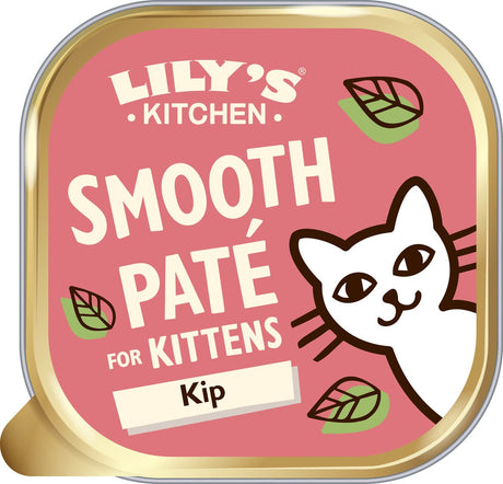Lily's Kitchen – Katzenfutter – Nassfutter – glatte Pastete mit Huhn für Kätzchen – 19 x 85 g
