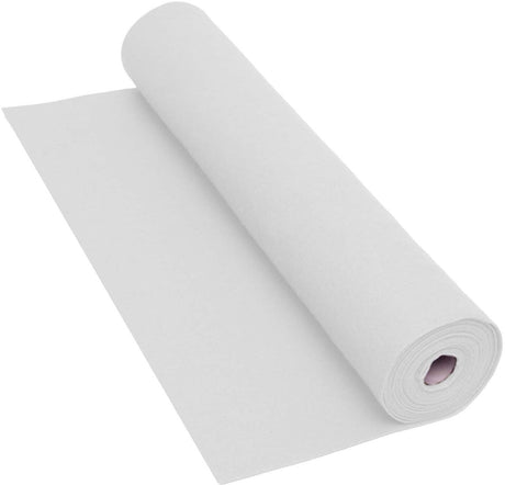 Colorationen – weiße Filzrolle – 160 g/m², 5 m x 45 cm