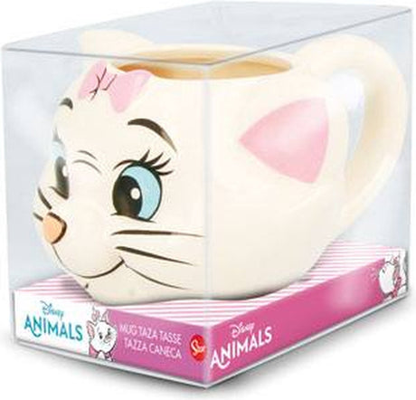 Stor Disney Tiere 3D Becher Tasse Aristocats Marie 385 ml Tassen Becher Tassen