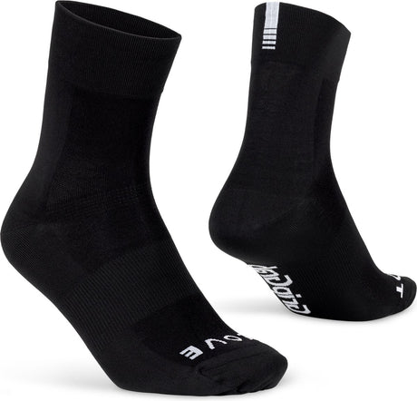 Gripgrab - lightweight sl performance zomer fietssokken 1 paar coolmax wielersport sokken regular cut - zwart - unisex - maat l (44-47)
