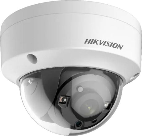 Hikvision ds-2ce57h8t-vpitf dome cctv-bewakingscamera buiten 2560 x 1944 pixels plafond muur