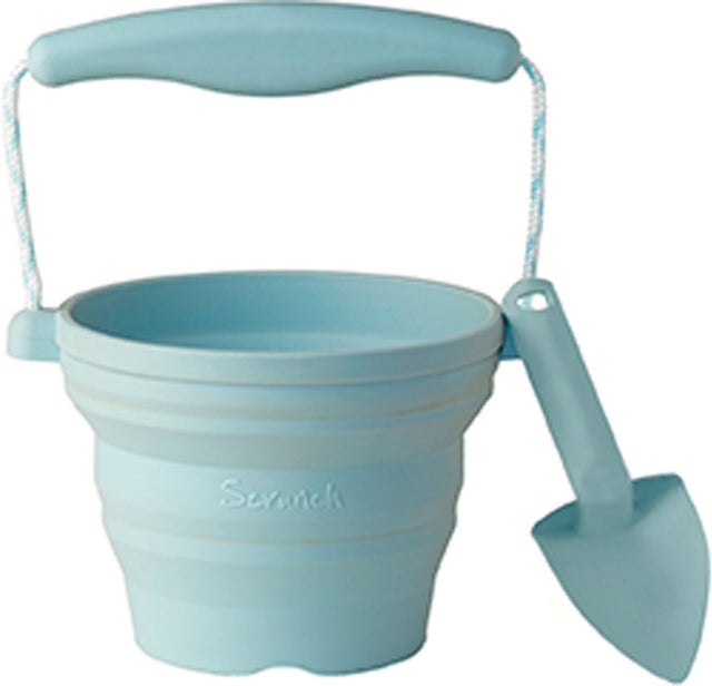 Scrunch-Spielzeugeimer – blau – faltbar – recycelbar