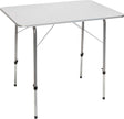 Bo-camp - camping tafel - hoogte verstelbaar - 80x60 cm
