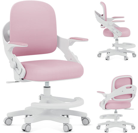 Mark adler junior 4.3 ergonomische bureaustoel kind - kinderstoel - roze