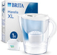 Brita - Wasserfilterkan - Marella XL - 3,5l - weiß - inkl. 1 Maxtra Pro All-in-1-Filterpatroon