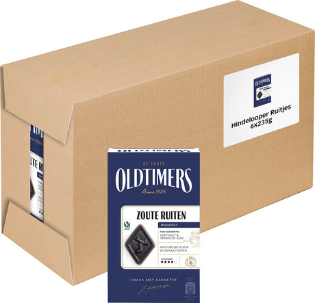 Oldtimers hindelooper ruitjesdrop (6x 235gr)