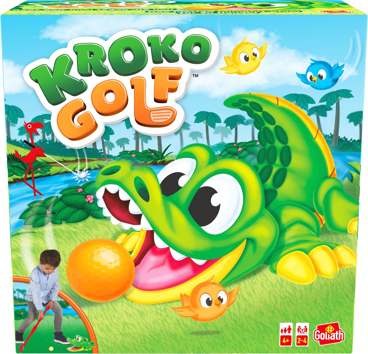 Spiel Krokodilgolf | 2 Stk