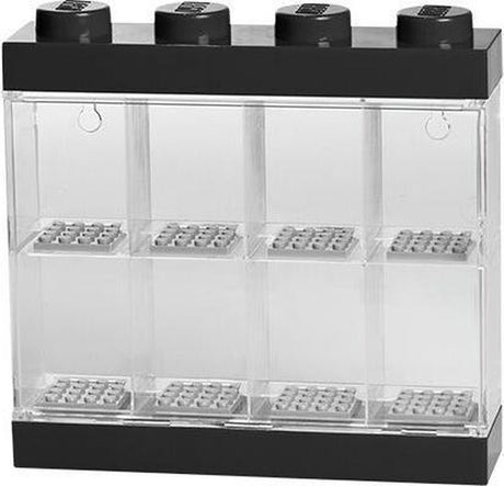 Lego Aufbewahrungsbox Minifigur 8, schwarz -