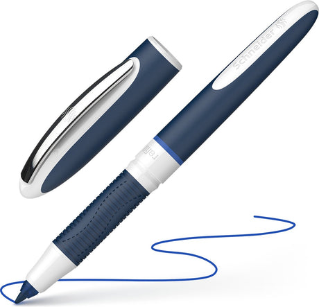 Schneider Schreibgeräte Schneider Tintenroller – ein Wechsel – Strichstärke 0,6 mm – blau – S-183703