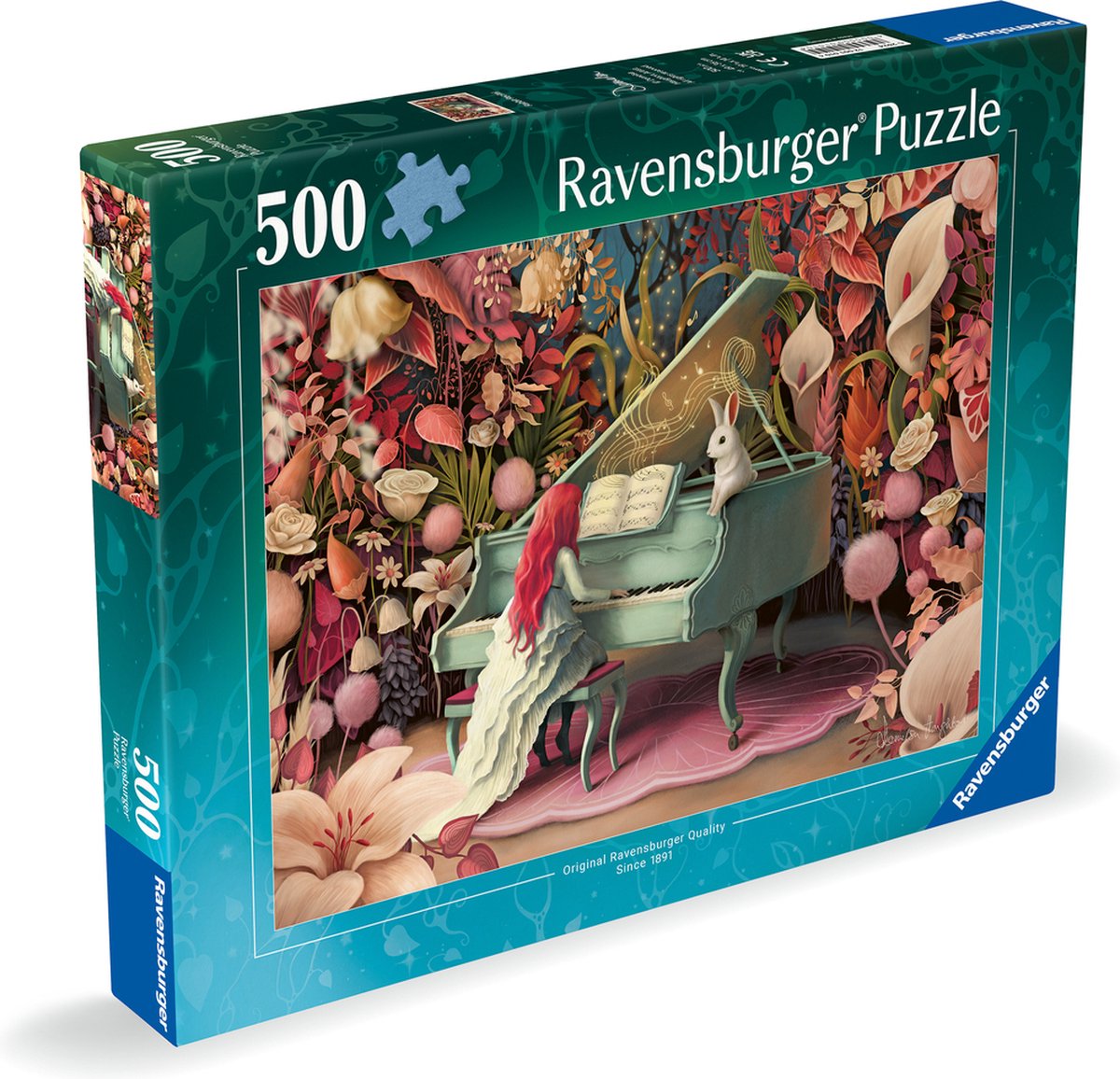 Ravensburger Puzzle Kaninchen-Rezital – Puzzle – 500 Teile