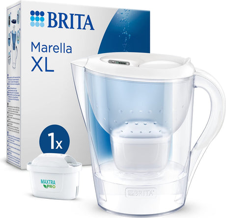 Brita Marella XL + 1 Filter Maxtra Pro Pure Performance biały