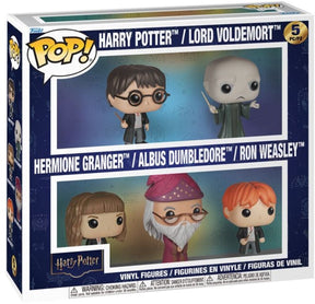Funko harry potter harry potter vinylfiguurtjes (set van 5) unisex pop! - neutraal - standard